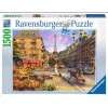 RAVENSBURGER, 16309, 4005556163090, PUZZLE PAESAGGI RAVENSBURGER CITTA VINTAGE PARIGI 1500 PZ