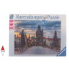 RAVENSBURGER, 19738, 4005556197385, PUZZLE PAESAGGI RAVENSBURGER THE WALK ACROSS THE CHARLES BRIDGE PRAGA 1000 PZ