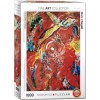 EUROGRAPHICS, 6000-5418, 628136654180, PUZZLE ARTE EUROGRAPHICS MARC CHAGALL IL TRIONFO DELLA MUSICA 1000 PZ