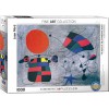EUROGRAPHICS, 6000-0856, 628136608565, PUZZLE ARTE EUROGRAPHICS JOAN MIRO IL SORRISO CON LE ALI FIAMMEGGIANTI 1000 PZ