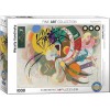 EUROGRAPHICS, 6000-0839, 628136608398, PUZZLE ARTE EUROGRAPHICS PITTURA 1900 WASSILY KANDINSKY CURVA DOMINANTE 1000 PZ