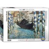 EUROGRAPHICS, 6000-0828, 628136608282, PUZZLE ARTE EUROGRAPHICS EDOUARD MANET - CANAL GRANDE VENEZIA 1000 PZ