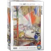 EUROGRAPHICS, 6000-0853, 628136608534, PUZZLE ARTE EUROGRAPHICS MARC CHAGALL PARIGI DALLA FINESTRA (DETTAGLIO) 1000 PZ