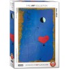 EUROGRAPHICS, 6000-0854, 628136608541, PUZZLE ARTE EUROGRAPHICS JOAN MIRO - BALLERINA II 1000 PZ