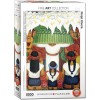 EUROGRAPHICS, 6000-0798, 628136607988, PUZZLE ARTE EUROGRAPHICS DIEGO RIVERA FESTA DI SANTA ANITA 1000 PZ