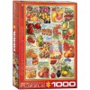 EUROGRAPHICS, 6000-0818, 628136608183, PUZZLE TEMATICO EUROGRAPHICS CATALOGO DELLE SEMENTI DEI FRUTTI 1000 PZ