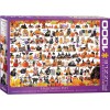 EUROGRAPHICS, 6000-5416, 628136654166, PUZZLE ANIMALI EUROGRAPHICS CANI CUCCIOLI DI HALLOWEEN 1000 PZ