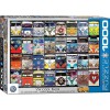 EUROGRAPHICS, 6000-0870, 628136608701, PUZZLE MEZZI DI TRASPORTO EUROGRAPHICS AUTOMEZZI VW BUS - COOL FACES 1000 PZ
