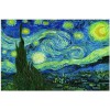 EUROGRAPHICS, 8220-1204, 628136812047, PUZZLE ARTE EUROGRAPHICS IMPRESSIONISMO VAN GOGH NOTTE STELLATA 2000 PZ