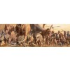 EUROGRAPHICS, 6010-4650, 628136546508, PUZZLE ANIMALI EUROGRAPHICS PANORAMA HARUO TAKINO - DINOSAURI 1000 PZ