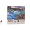 SUNSOUT, 8500-0301, 796780315136, PUZZLE PAESAGGI SUNSOUT FIUMI E CASCATE BRIDGE FISHING 1000 PZ