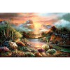 SUNSOUT, 18057, 796780180574, PUZZLE PAESAGGI SUNSOUT DESERTO JAMES LEE SUNSET SPLENDOR 1000 PZ