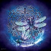 SUNSOUT, 20109, 796780201095, PUZZLE ANIMALI SUNSOUT LIBELLULE BRIGID ASHWOOD CELTIC DRAGONFLY 1000 PZ