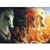SUNSOUT, 68420, 796780684201, PUZZLE ANIMALI SUNSOUT LINDSBURG-OSORIO FOUR HORSES OF THE APOCALYPSE 1500 PZ