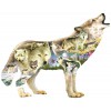 SUNSOUT, 96038, 796780960381, PUZZLE SAGOMATO SUNSOUT LUPI GREG GIORDANO MEADOW WOLF 750 PZ