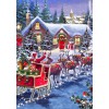 BLUEBIRD, 70073, 3663384700736, PUZZLE TEMATICO BLUEBIRD NATALE SANTA AND SLEIGH 1000 PZ