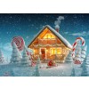 BLUEBIRD, 70365, 3663384703652, PUZZLE TEMATICO BLUEBIRD NATALE CHRISTMAS COTTAGE 500 PZ