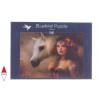BLUEBIRD, 70158, 3663384701580, PUZZLE GRAFICA BLUEBIRD FANTASY UNICORNO 1000 PZ