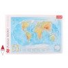 TREFL, 10463, 5900511104639, PUZZLE OGGETTI TREFL CARTE GEOGRAFICHE MAPPAMONDO FISICO 1000 PZ