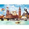 TREFL, 10596, 5900511105964, PUZZLE PAESAGGI TREFL CITTA SWEET LONDON LONDRA 1000 PZ