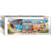 EUROGRAPHICS, 6010-5442, 628136654425, PUZZLE MEZZI DI TRASPORTO EUROGRAPHICS PANORAMA VW BUS COMBINAZIONE 1000 PZ