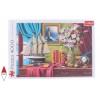 TREFL, 45008, 5900511450088, PUZZLE TEMATICO TREFL NATURA MORTA LA SCRIVANIA DEGLI ESPLORATORI 4000 PZ