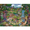 HEYE, 29792, 4001689297923, PUZZLE GRAFICA HEYE FUMETTI BERMAN WONDERWOODS 1500 PZ