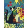 HEYE, 29616, 4001689296162, PUZZLE ANIMALI HEYE GATTI WATCHMEISTER FLOWERBED 1000 PZ