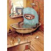 HEYE, 29539, 4001689295394, PUZZLE GRAFICA HEYE FUMETTI ZOZOVILLE BATHTUBE 1000 PZ
