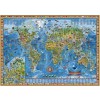 HEYE, 29846, 4001689298463, PUZZLE OGGETTI HEYE CARTE GEOGRAFICHE AMAZING WORLD 2000 PZ