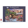 BLUEBIRD, 70334-P, 3663384703348, PUZZLE PAESAGGI BLUEBIRD VILLAGGI THE FLOWER MARKET 1000 PZ