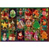 BLUEBIRD, 70325-P, 3663384703256, PUZZLE TEMATICO BLUEBIRD NATALE FESTIVE ORNAMENTS 1000 PZ