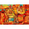 BLUEBIRD, 70413, 3663384704130, PUZZLE GRAFICA BLUEBIRD ELEFANTI AFRICA 1500 PZ