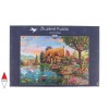 BLUEBIRD, 70254-P, 3663384702549, PUZZLE EDIFICI BLUEBIRD COTTAGES E CHALETS LAKESIDE COTTAGE 6000 PZ