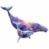 SUNSOUT, 90348, 796780903487, PUZZLE SAGOMATO SUNSOUT BALENE STEVE SUNDRAM - HUMPBACK WHALE 1000 PZ