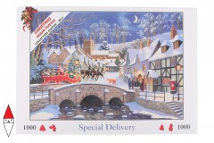 , , , PUZZLE TEMATICO THE HOUSE OF PUZZLES NATALE SPECIAL DELIVERY 1000 PZ