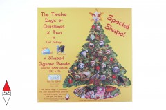 , , , PUZZLE SAGOMATO SUNSOUT NATALE 1000 PZ