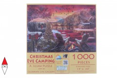 , , , PUZZLE TEMATICO SUNSOUT NATALE CHRISTMAS EVE CAMPING 1000 PZ