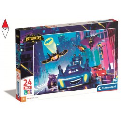 , , , PUZZLE CLEMENTONI MAXIPUZZLE 24 PZ BATWHEELS