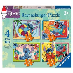 , , , PUZZLE RAVENSBURGER PUZZLE 4IN1 STITCH