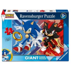 , , , PUZZLE RAVENSBURGER PUZZLE 24 GIANT PAVIMENTO SONIC