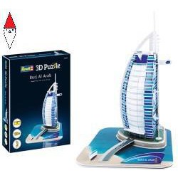 , , , REVELL 3D PUZZLE BURJ AL ARAB