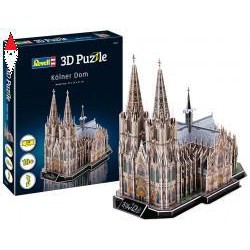 , , , REVELL FAMOUS BUILDINGS - COLOGNE CATHEDRAL 3D PUZZLE