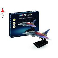 , , , REVELL 3D PUZZLE EUROFIGHTER TYPHOON  RAPID PACIFIC