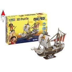 , , , REVELL 3D PUZZLE ONE PIECE  GOING MERRY
