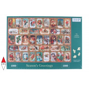 THE HOUSE OF PUZZLES, , , PUZZLE TEMATICO THE HOUSE OF PUZZLES NATALE SEASONS GREETINGS 1000 PZ