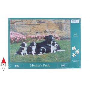 THE HOUSE OF PUZZLES, , , PUZZLE ANIMALI THE HOUSE OF PUZZLES CANI MOTHERS PRIDE 500 PZ