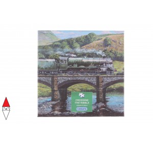 , , , PUZZLE MEZZI DI TRASPORTO GIBSONS TRENI CROSSING THE RIBBLE 500