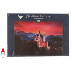 , , , PUZZLE EDIFICI BLUEBIRD CASTELLI E PALAZZI NEUSCHWANSTEIN 1000 PZ