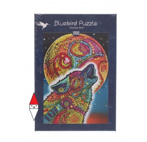 , , , PUZZLE ANIMALI BLUEBIRD LUPI HOWLING WOLF 1000 PZ